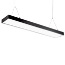 Лінійний LED світильник LN-5-68-12015-5-В 68W 5000К 1200mm чорный з підвісом