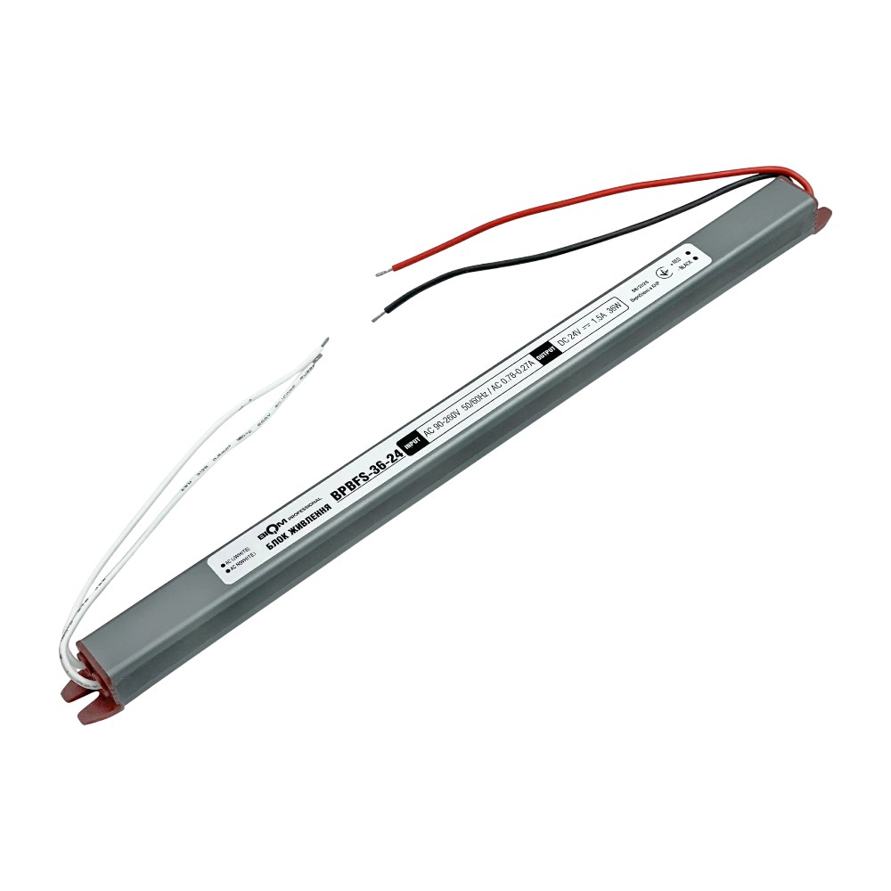Блок живлення BIOM Professional DC24 36W BPBFS-36-24 1,5А stick герметичний