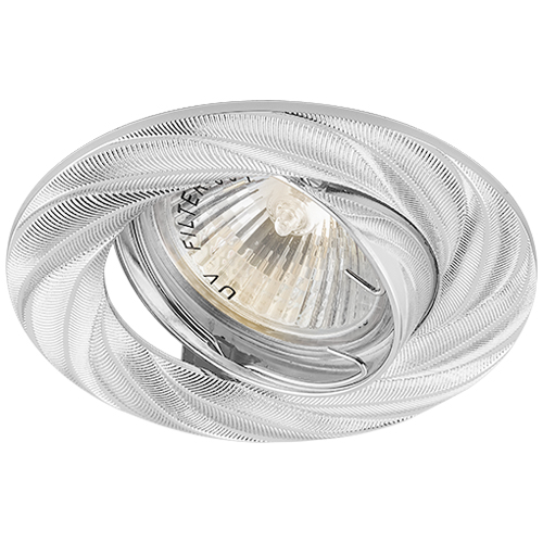 [5415] Вбудований світильник Feron DL6027 під лампу хром