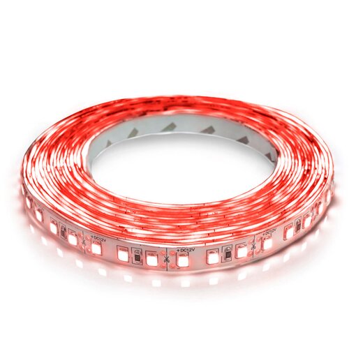 Світлодіодна стрічка OEM ST-12-2835-120-R-20 червона, негерметична, 1м