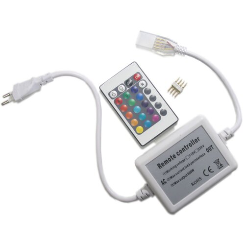 [3_2171] Контролер RGB 220В OEM 600W-IR-24 кнопки