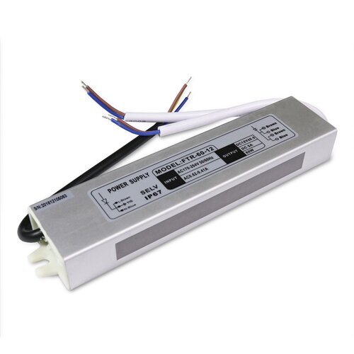 [3_2238] Блок живлення OEM DC12 60W 5А FTR-60-12 WP герметичний