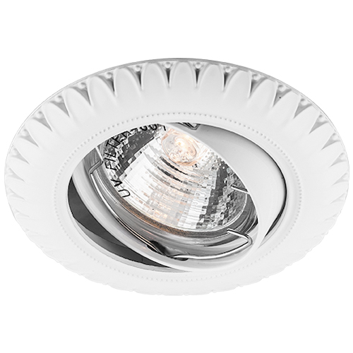 [5412] Вбудований світильник Feron DL6051 під лампу білий