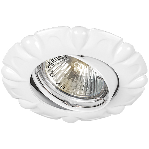 [5426] Вбудований світильник Feron DL6124 під лампу білий