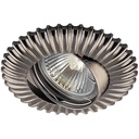 Вбудований світильник Feron DL6213 під лампу античне золото