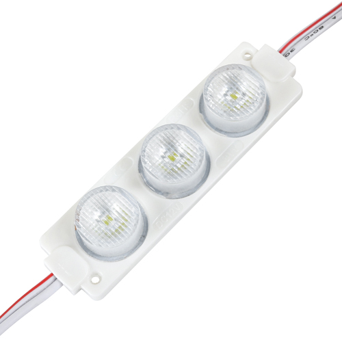 [3_2519] Світлодіодний модуль BRT XG6 3030-3 led W 3W 12В 7000K лінза 3 бочки