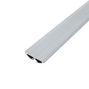 Профіль алюмінієвий BIOM ЛПР-60 напівкруглий, анодований (палка 2м), м