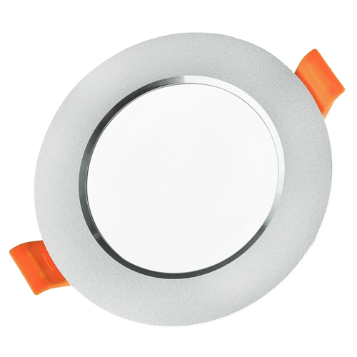 [3_2615] Світильник світлодіодний Biom DF-6G 6Вт сірий круглий 5000К