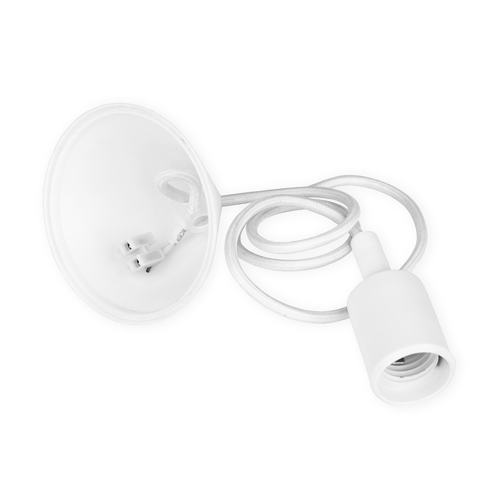 [5460] Патрон Feron LH127 E27 білий