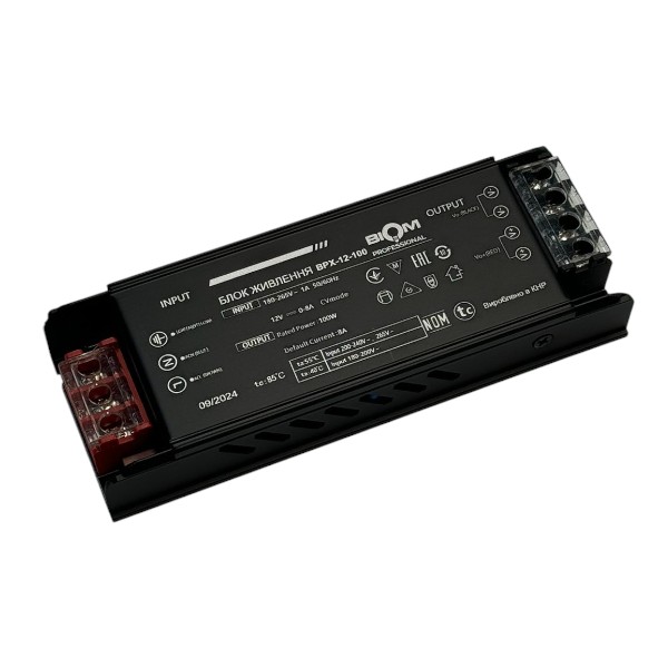 Блок живлення BIOM Professional DC12 100W BPX-12-100 8,3А