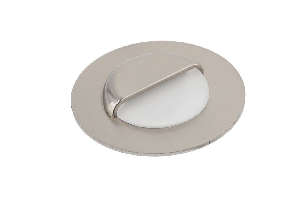 Світильник сходовий GTV LED ESCADA 0,8W, 4000K, DC 12V, IP20, круглий, закритий