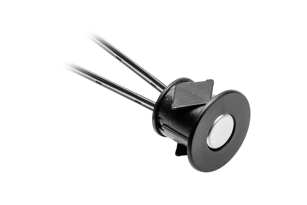 [6_19619] Сенсорний вимикач з регулюванням яскравості GTV 12V 24W Чорний - AE-WDSC-10DIM