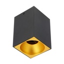 Світильник GTV TENSA, алюміній, 90x90x140, IP20, GU10, квадрат, чорний