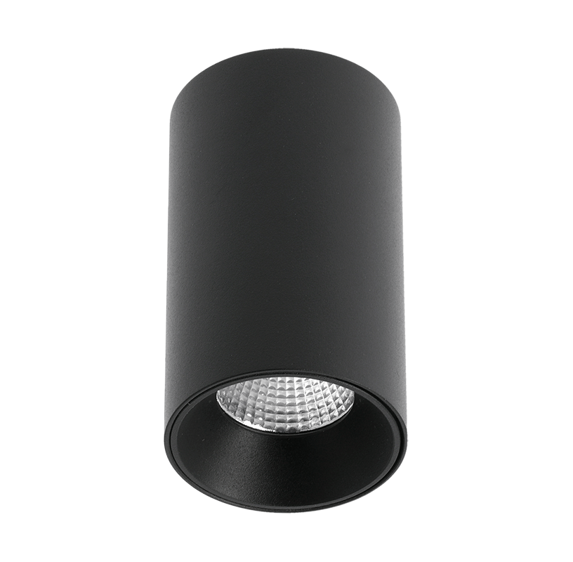 Світильник GTV LED PRIME, 10W, IP20, 4000K, чорний