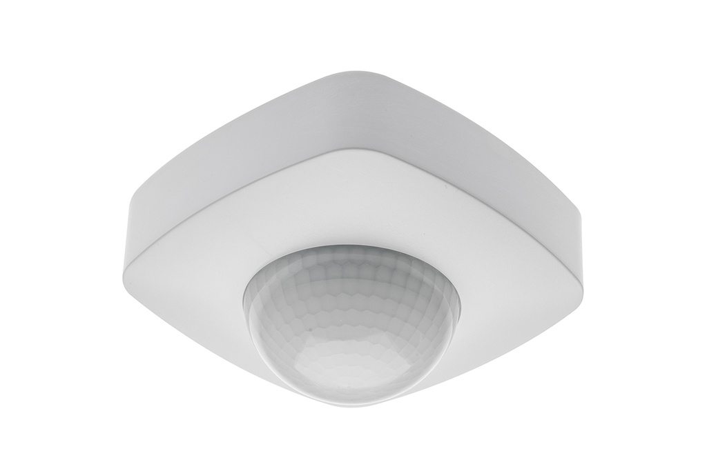 Датчик руху та присутності (накладний) CO-1, 2000W, IP20, 360⁰, R 20м, білий