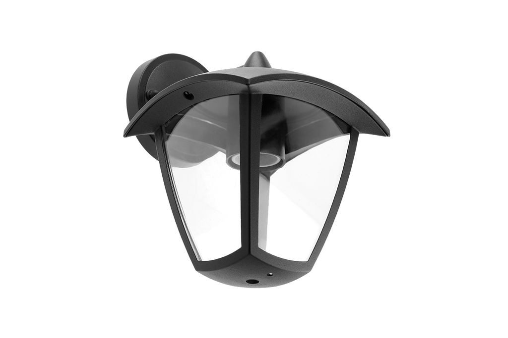 Світильник садовий GTV MARINA-AD, E27, макс. 20W, IP54, бра, чорний