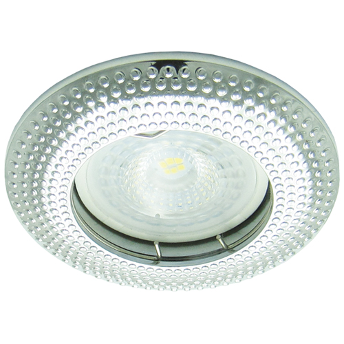 Вбудований світильник Feron DL6042 під лампу хром