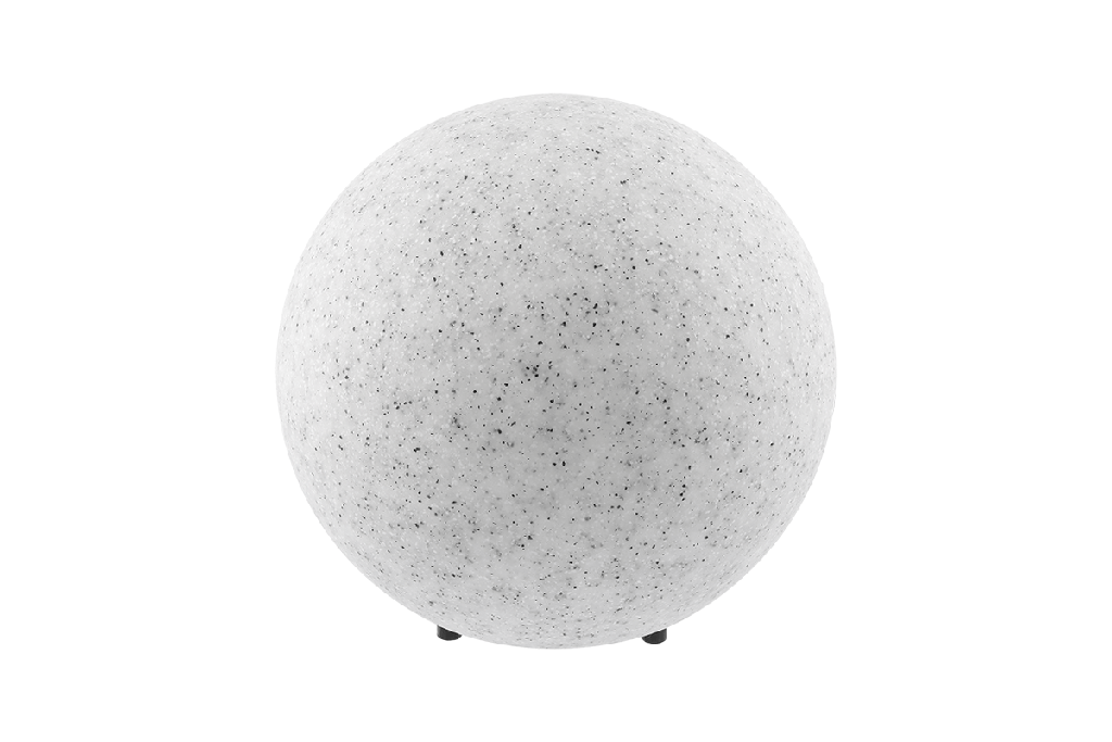 Світильник садовий куля GTV MARMO, E27, макс. 20Вт, IP65, d38см, пластик (OS-MARMO38-00)