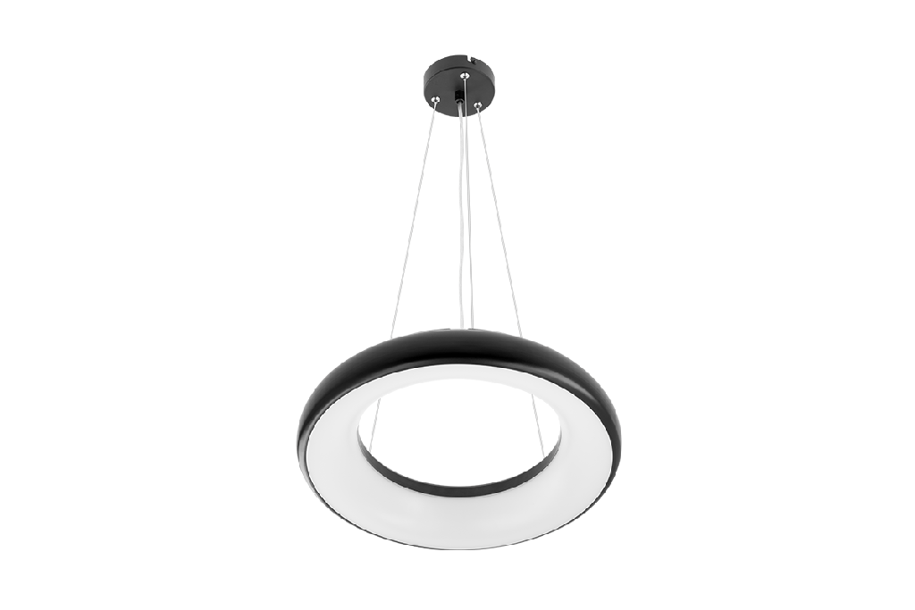 Світильник GTV LEON, 35W, IP40 ,4000K, підвісний/стельовий, чорний