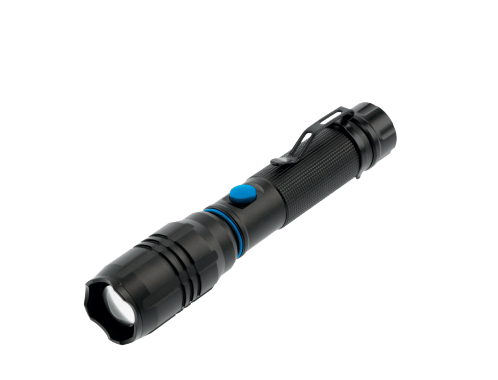 [6_20008] Ліхтарик світлодіодний GTV з внутр. акумулятором 2000 мАч, 8Вт, 6400 К, IP20, чорний Power Bank