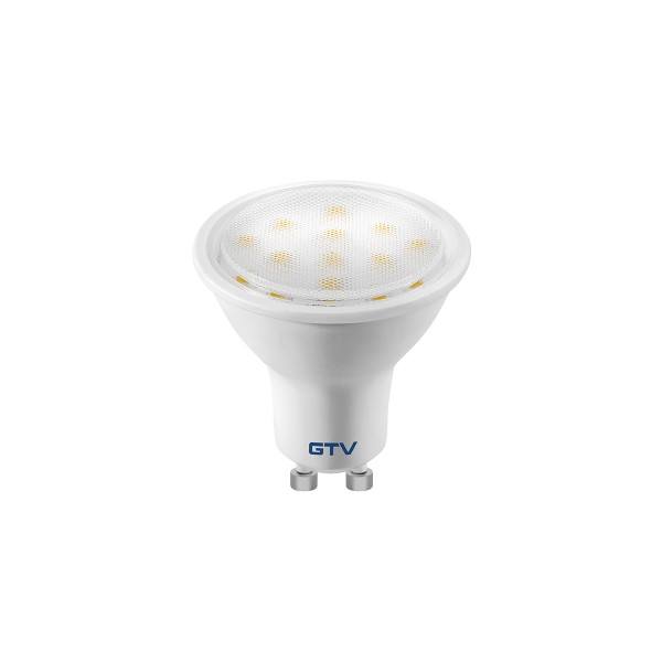 Лампа GTV LED SMD 2835, 4000K, GU10, 3W, 230V (LD-NGU10PN-3W)