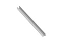 Профіль алюмінієвий накладний мікро GTV GLAX срібний 2м