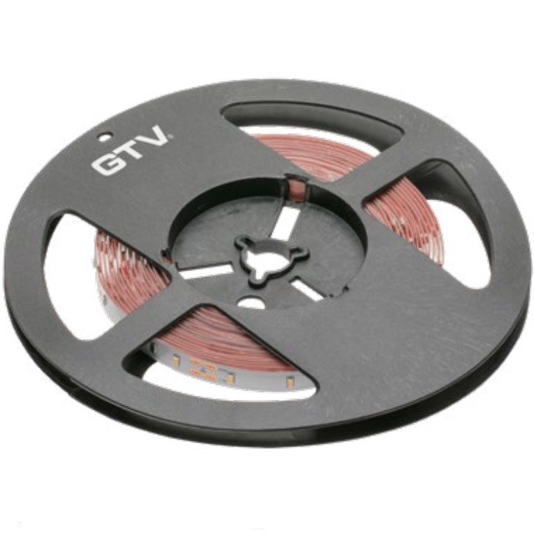 [6_20134] Стрічка GTV Flash RGB, 150 LED, 36W, водостійка, 10мм, 5 м, 12V