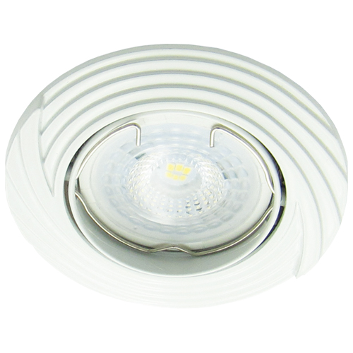 [5329] Вбудований світильник Feron DL6227 під лампу білий