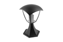 Світильник садовий GTV MARINA-PS, E27, max.20W, IP54, стовпчик, 30см, чорний
