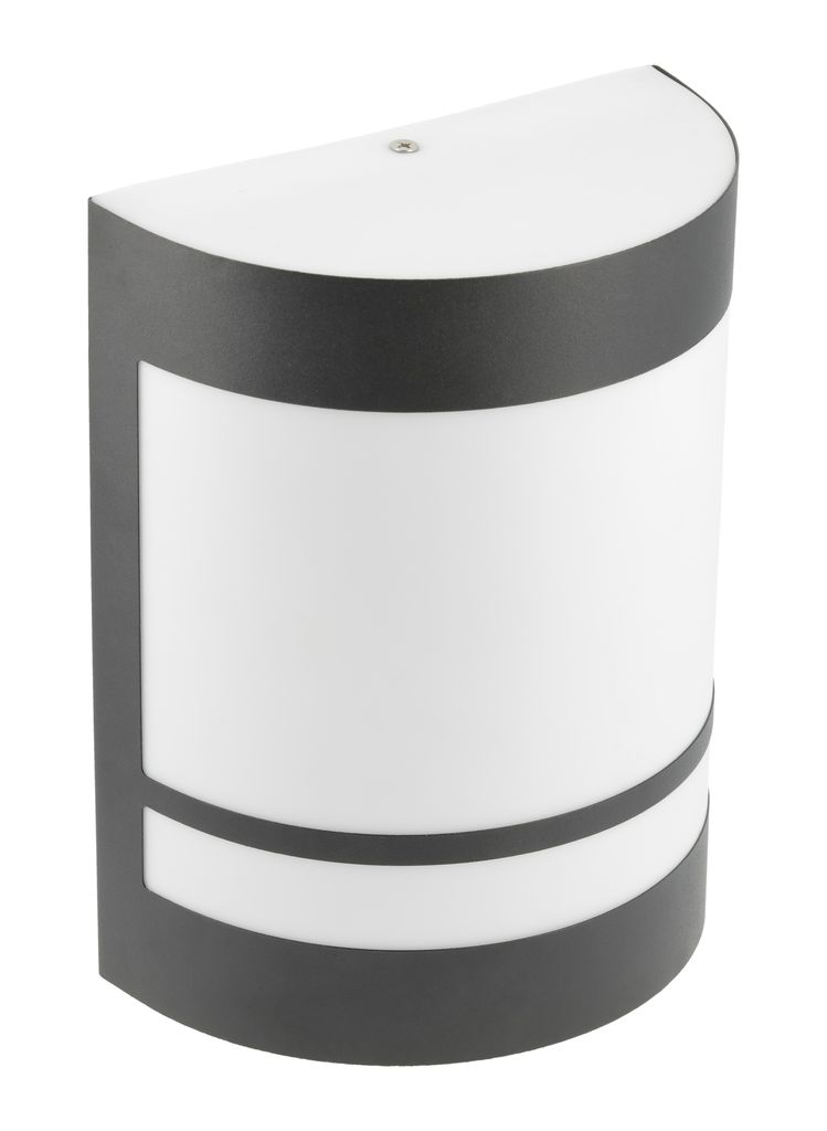 Світильник вуличний настінний фасадний GTV ESO, E27, max.11W, IP54, чорний (OS-ESOE2711-20)