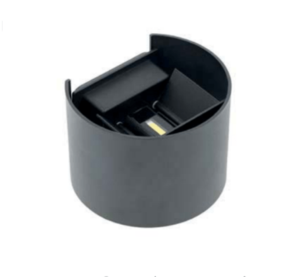 Світильник зі змінним напрямком світла GTV MISSOURI-K, 7W, IP54, IK08, 4000K, круглий, чорний (LD-MISS7WOC-NB)