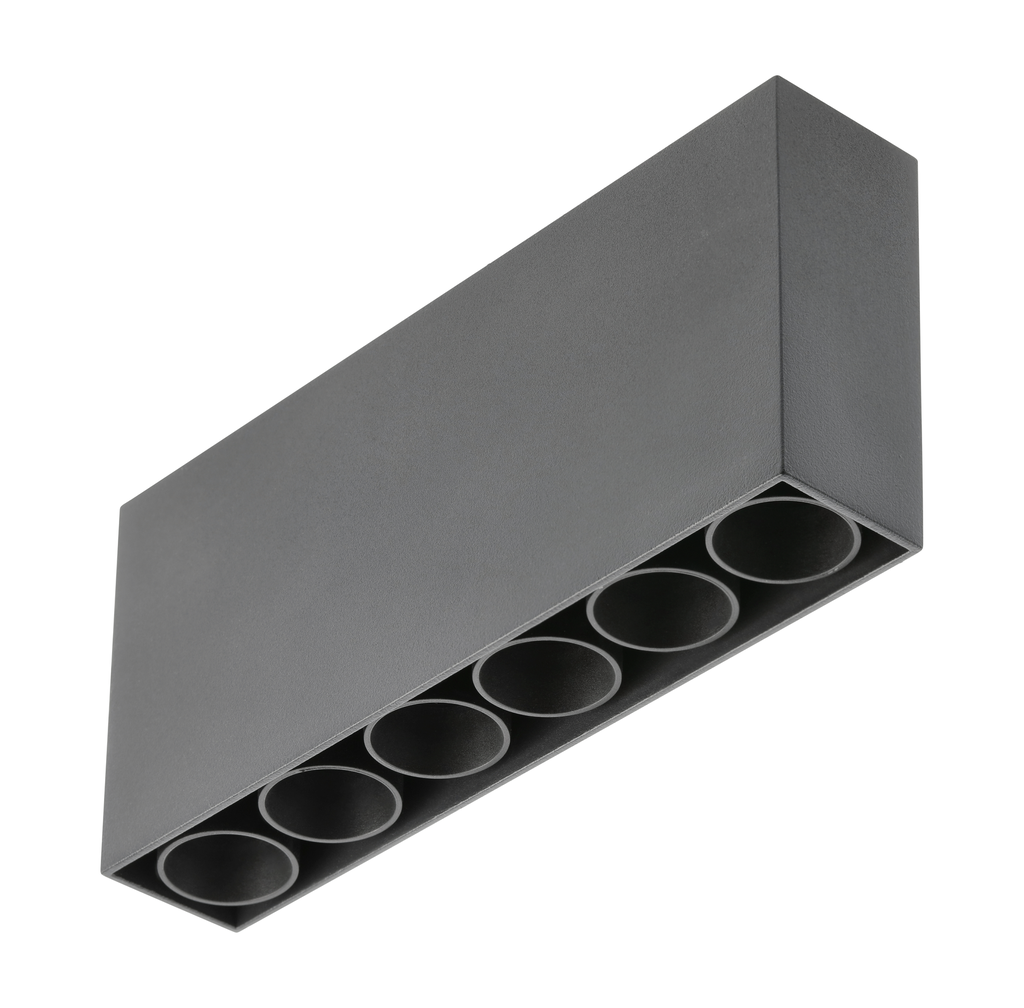 Світильник 15W LED GTV ARTEMIDA 3 роки гарантії, IP20, 4000K, 38°, прямокутний, чорний (LD-ATM15WCP-NB)