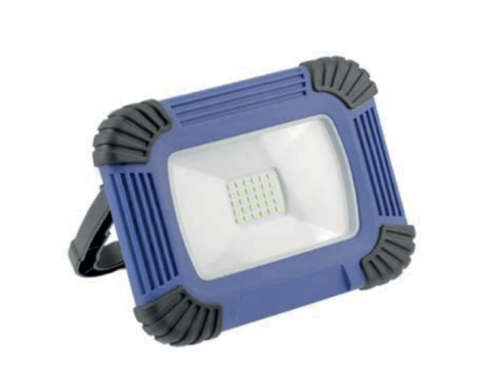 Прожектор з акумулятором GTV ONYX, power bank, 20W, IP54, 120°, 6400K, синій (LD-OXCX20W-64)