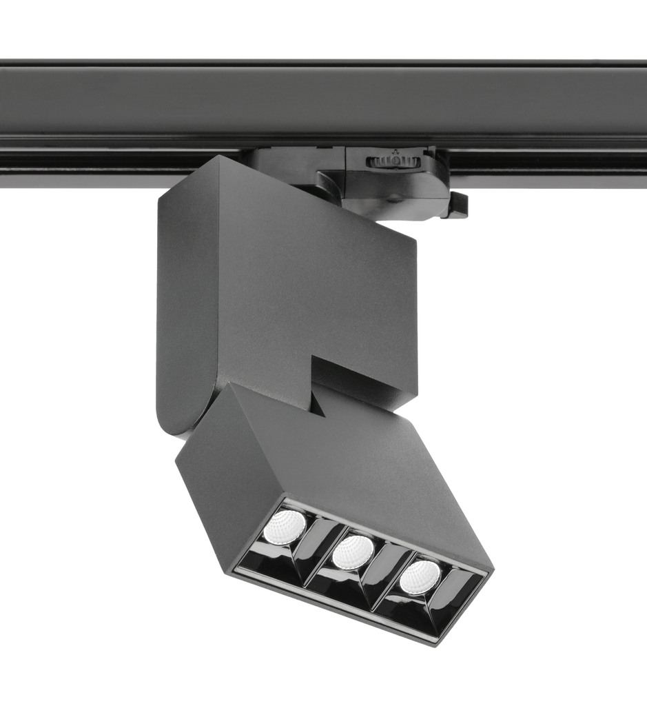 Світильник трековий LED GTV SIERRA, 8W, IP20, 4000K, 48°, чорний (XLD-SRA08WC-NB)