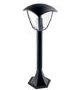 Світильник садовий GTV MARINA-P, E27, max.20W, IP54, стовпчик, 57см, чорний (OS-MARINAP-00)