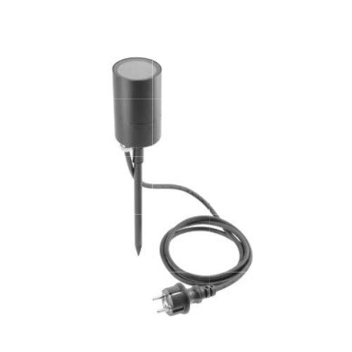 Світильник садовий GTV GRAZIE, GU10, MAX.20W, IP44, чорний (OS-GRAZIEGU10-20)