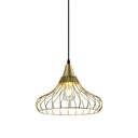 Підвісний світильник GTV decor LOTTE, d33cm, золотий (OS-LOT-40-DEC)