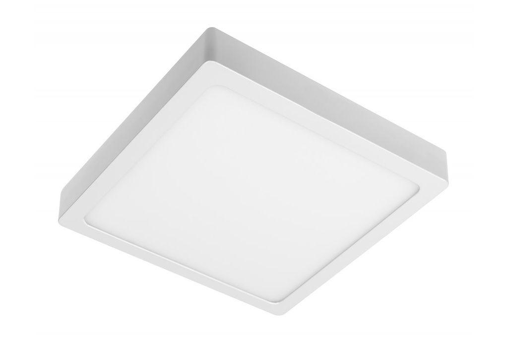 Світлодіодний світильник GTV MATIS PLUS типу downlight, 24W, 2000Lm, AC220-240V, 50/60Hz, 120°, 3000K, накладний, білий