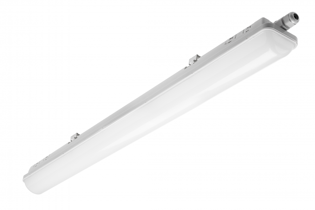 Герметичний led світильник GTV BERGA, 50W, 7000Lm, AC220-240V, 50/60 Hz, PF>0,9, RA>80, IP65