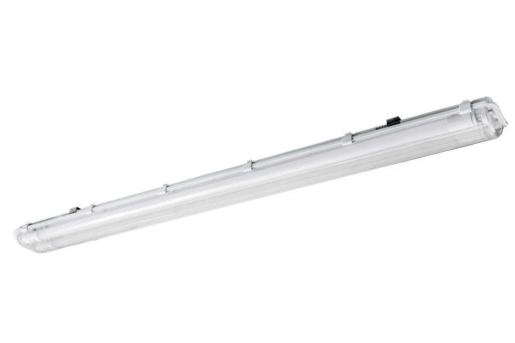 Герметичний світильник GTV HAGEN 130х11см, T8 LED, G13, AC220-240V, 50/60Hz, IP65, PC/PC, білий