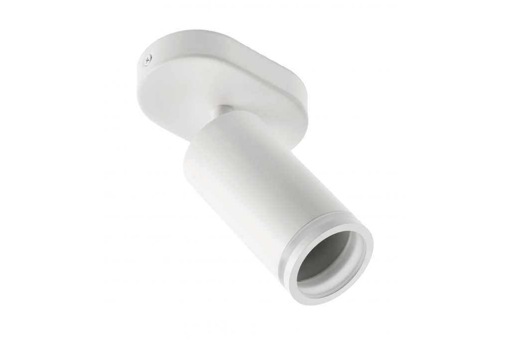 Поворотний світильник GTV SOLIS, алюміній, 55x100мм, IP20, 1*GU10, макс. 50Вт, макс. 250В, 50/60Гц, білий