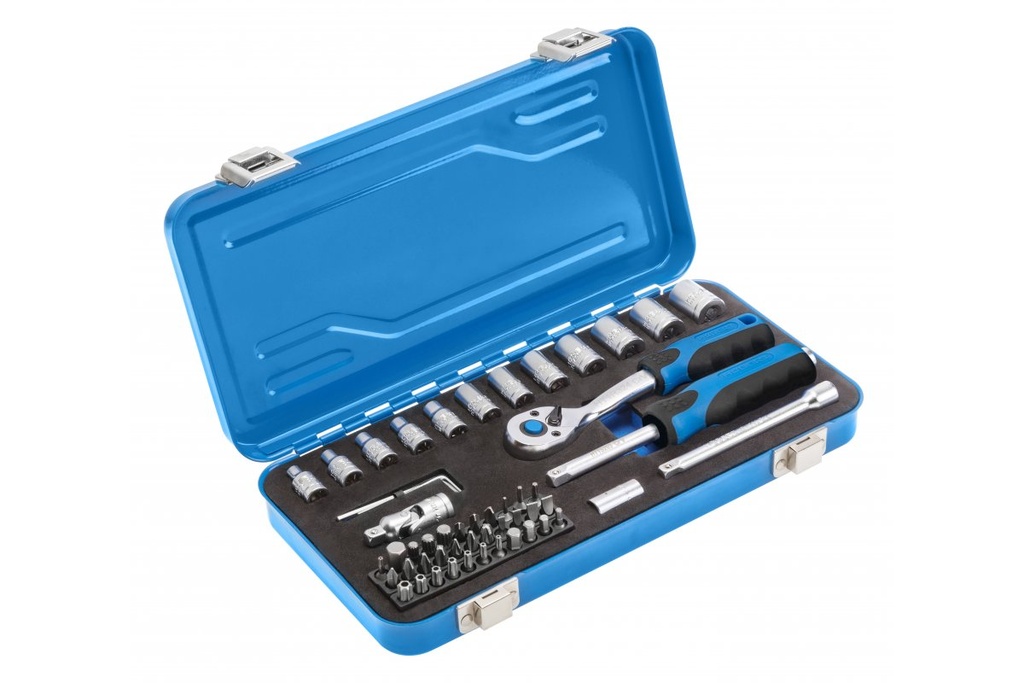 Набір інструментів HOEGERT 53 шт. 1/4" (HT1R485)