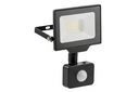 G-TECH Прожектор світлодіодний з датчиком руху, 20 Вт, 2000 лм, 4000К, AC220-240В, IP65, 120°, чорний