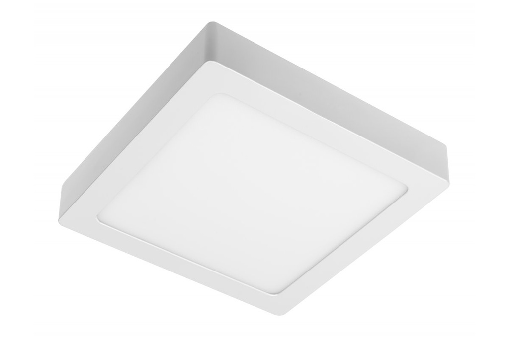 Світлодіодний світильник GTV MATIS PLUS типу downlight, 19W, 1520Lm, AC220-240V, 50/60Hz, 120°, 3000K, накладний, білий