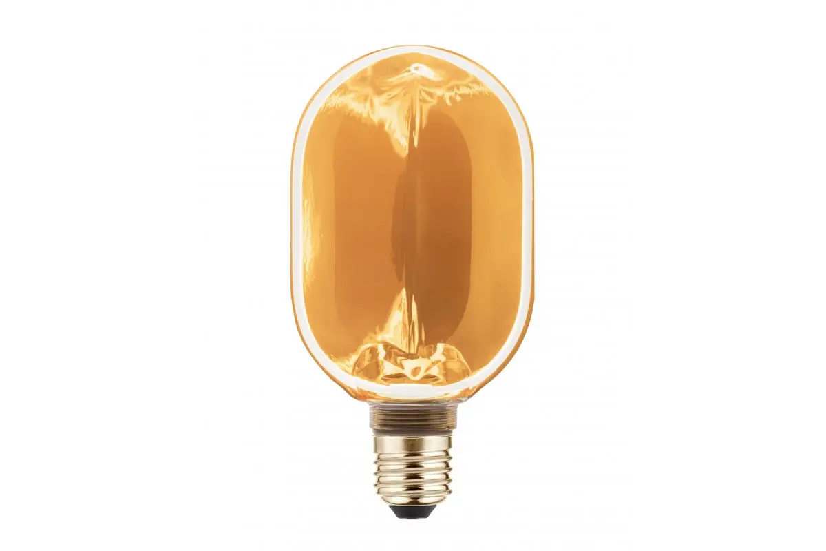 Лед лампа GTV Filament Glow O100, E27, 4W, 1800K, AC220-240V, 320°