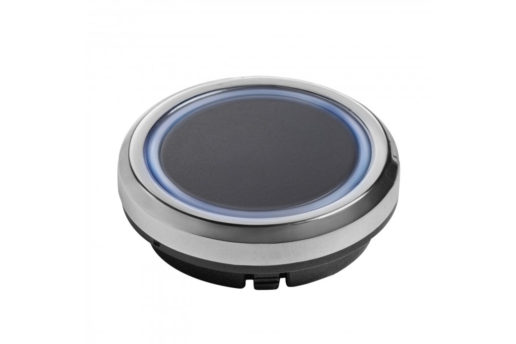 Вимикач GTV RING, димований, DC12-24В, макс. 36-72 Вт, кабель 2хmini AMP 2 м, чорний