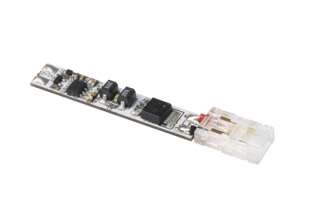 Вимикач сенсорний для профілю, димований GTV, макс. 60-120 Вт, DC12-24В, IP20, з'єднувач COB