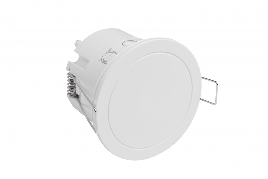 Датчик присутності GTV CO-4 HF, мікрохвильовий, макс.2000 Вт, AC220-240V, кут 360°, діапазон 6м, IP44, білий