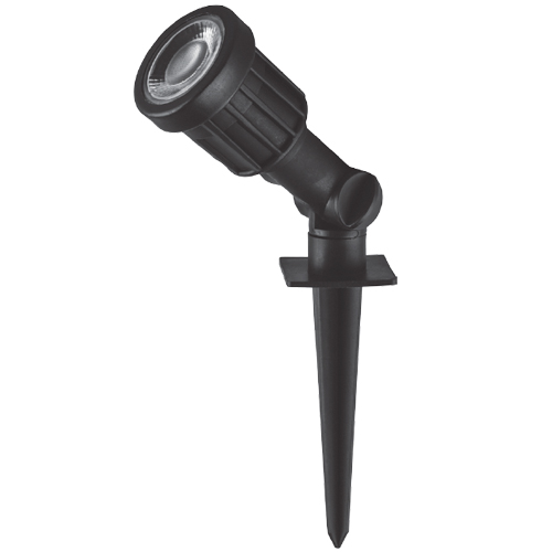Ґрунтовий світлодіодний світильник Feron SP1402 5Вт 5000K чорний