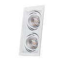 Світлодіодний карданний світильник Feron AL202 20Вт 4000K білий